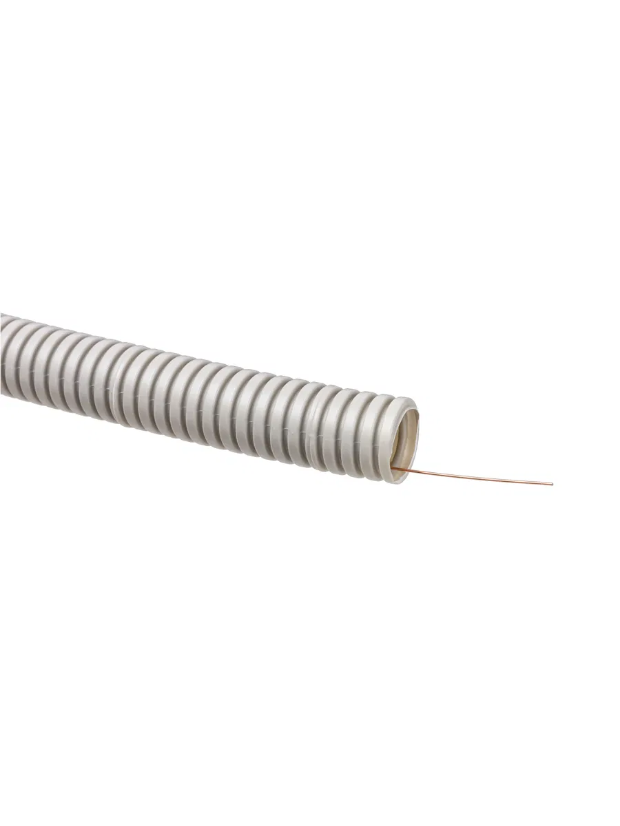 Труба гофрированная ПВХ d 25 с зондом (50 м) тяжелая TDM SQ0401-0103