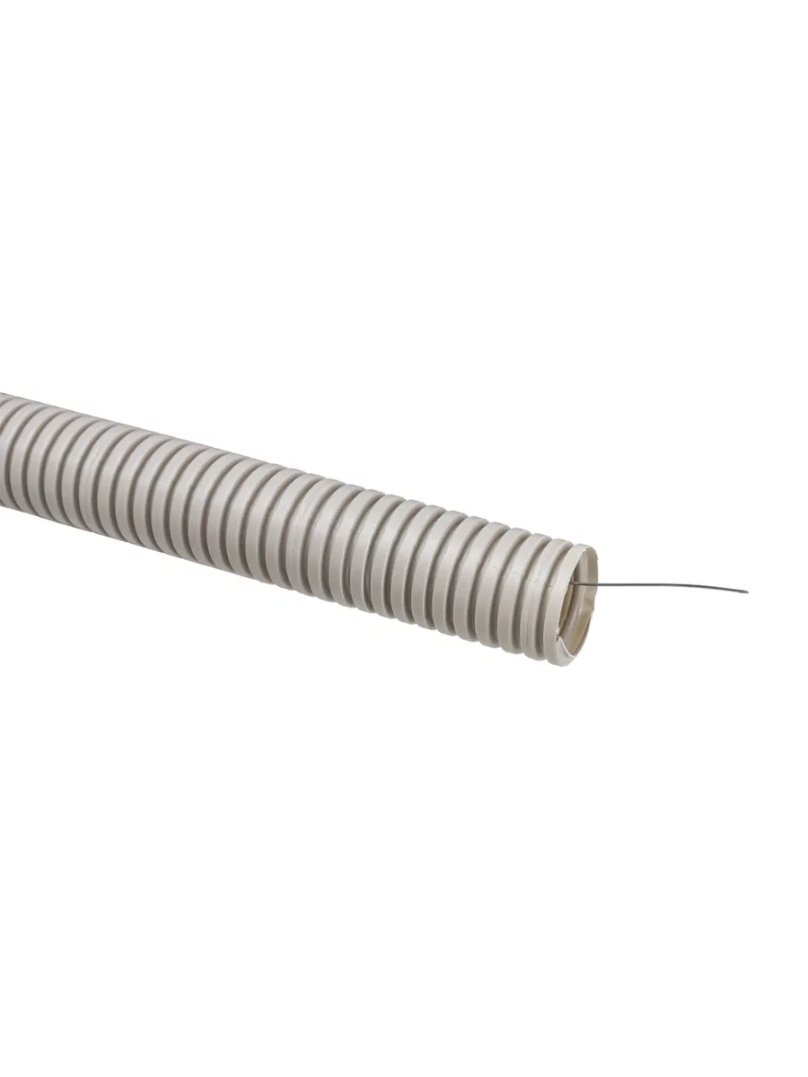 Труба гофрированная ПВХ d 32 с зондом (50 м) тяжелая TDM SQ0401-0104