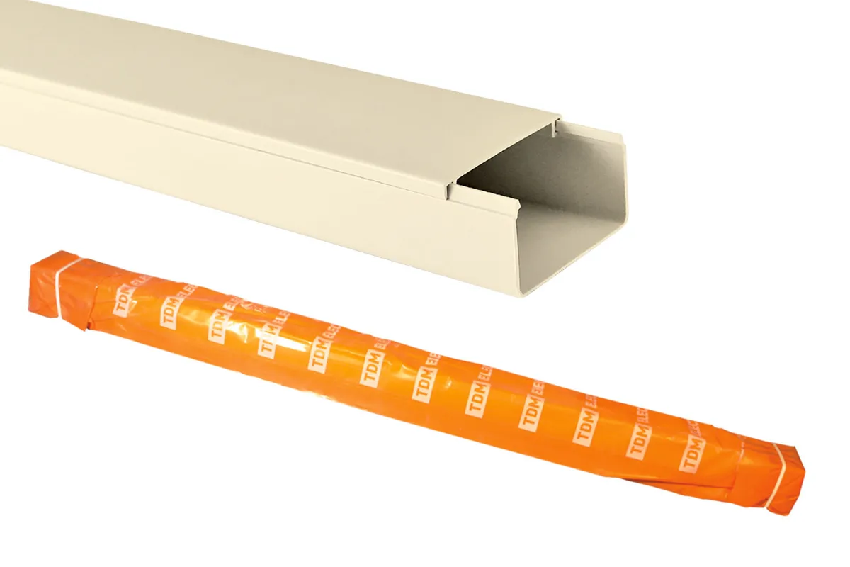 Кабель-канал 40х16 слоновая кость (50м) TDM SQ0402-0507