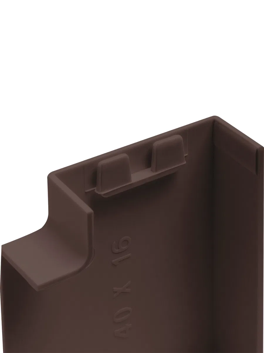 Угол Т-образный КМТ 40x16 бук (4 шт./комп.) TDM SQ0411-0364