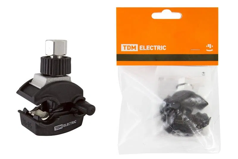 Sealing tap connector for branch from non-insulated conductor ZGONP 16-95/1.5-10 (N616) retail pack TDM SQ0412-1008