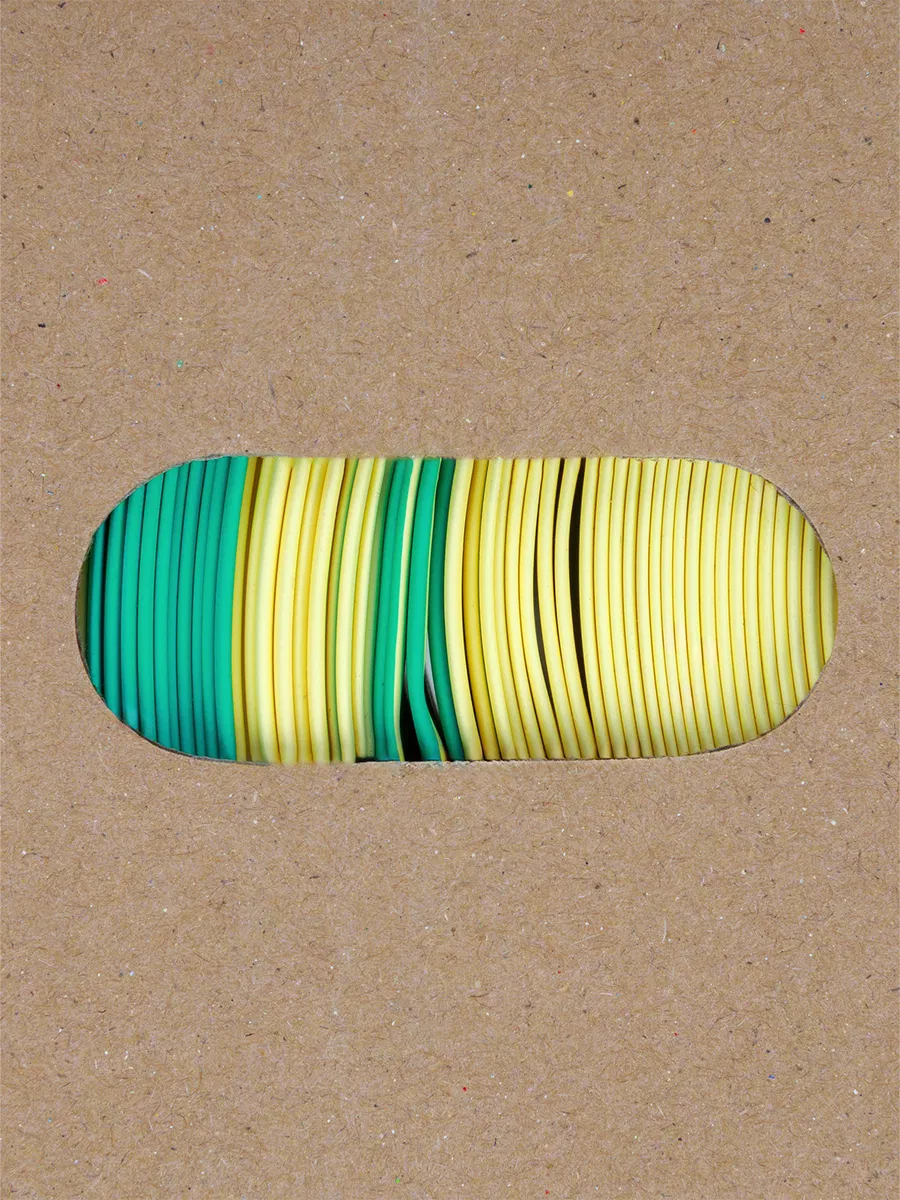 Термоусаживаемая трубка ТУТнг 40/20 желто-зеленая (50 м/ролл) TDM SQ0518-0094