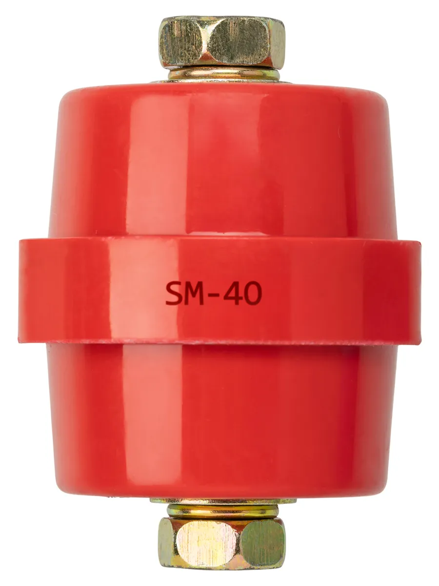 Изолятор SM40 силовой Н40хD40хМ8мм с болтом TDM SQ0807-0010