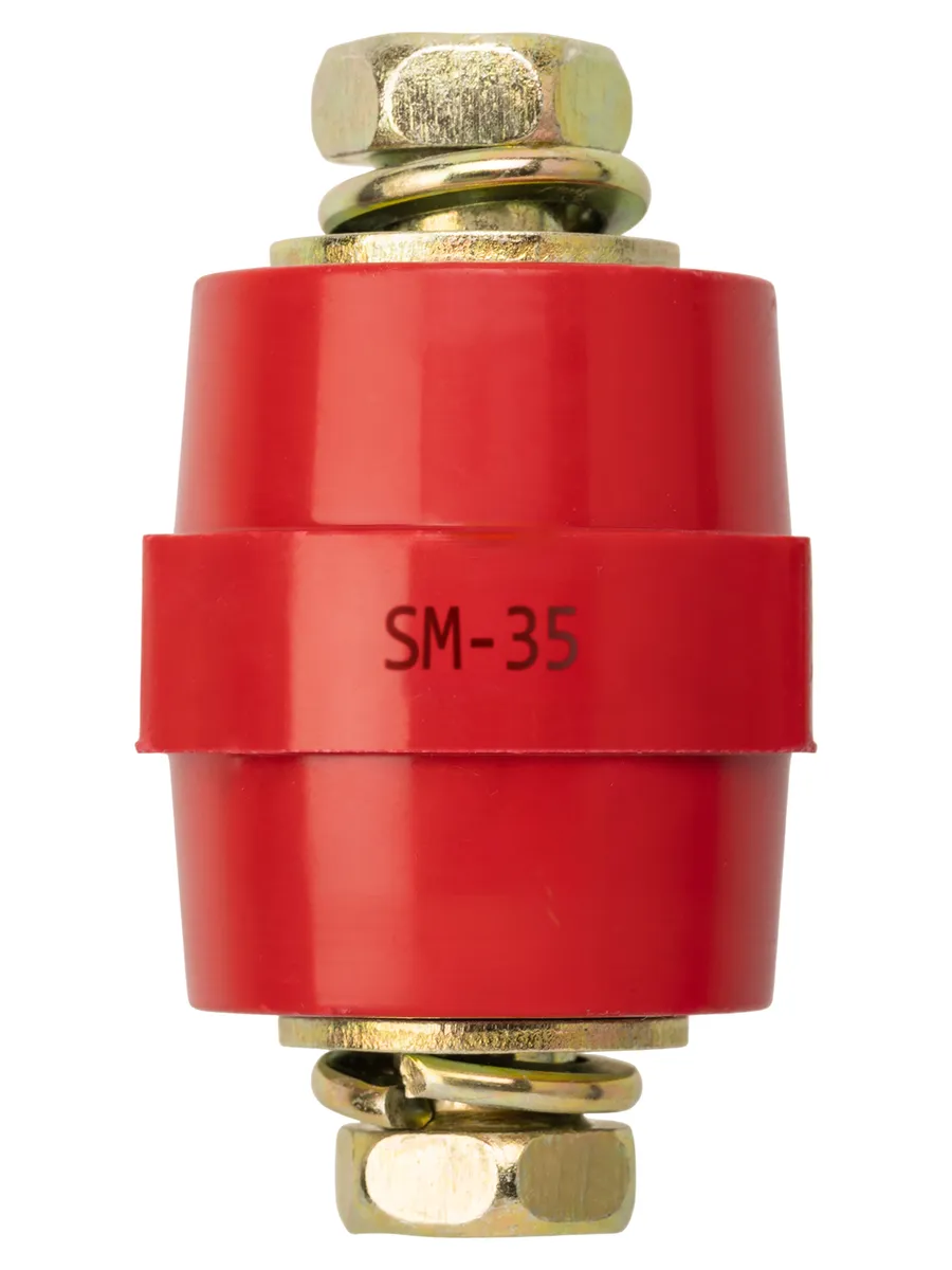 Изолятор SM35 силовой H35xD32xM10мм с болтом TDM SQ0807-0057