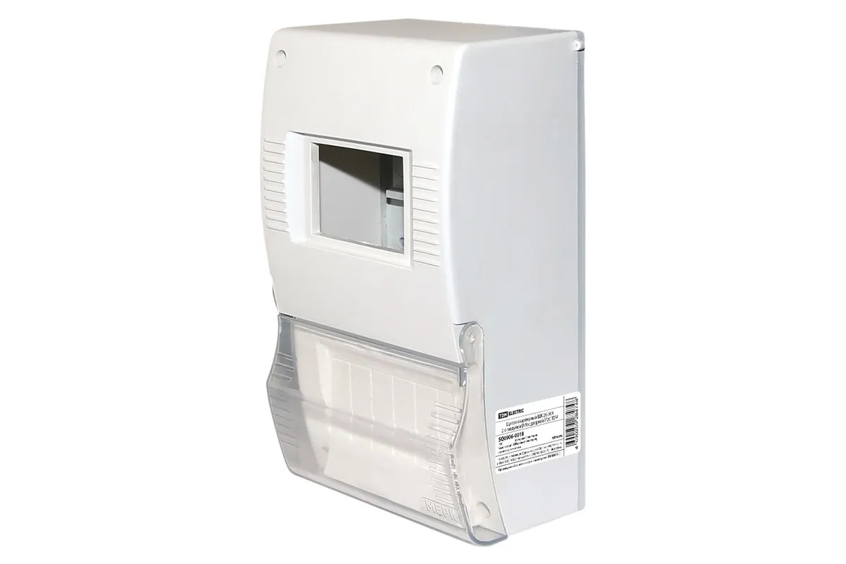 Щиток квартирный ЩК 26-004 2-6 модулей DIN с дверкой IP20 TDM SQ0906-0018
