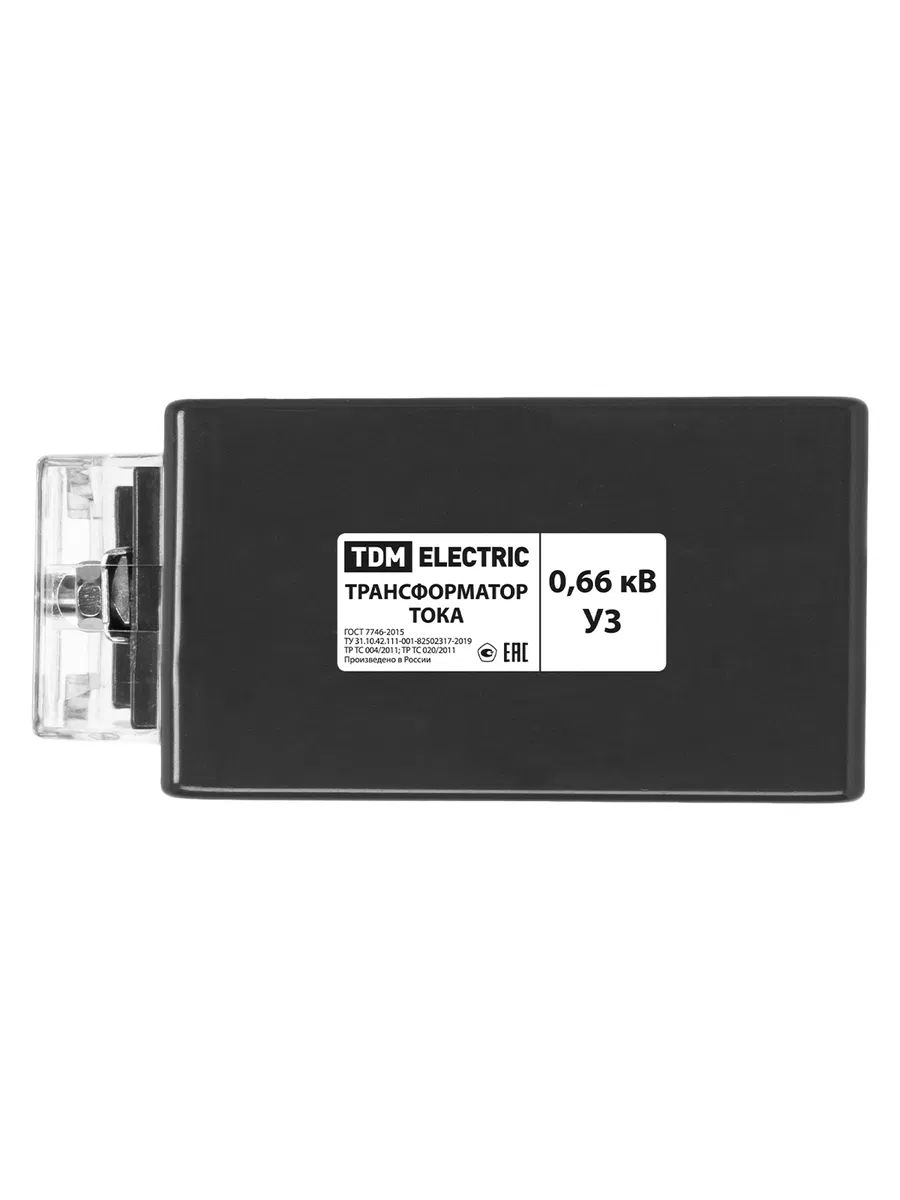 Трансформатор тока измерительный ТТН  30T/100/5- 5VA/0,5-Р TDM SQ1101-1064
