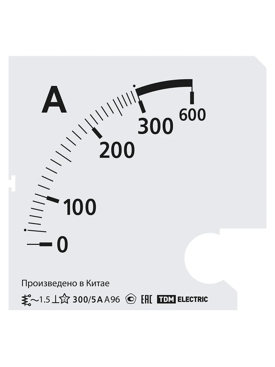Scale Sh96 300/5A-1.5 (for A96 X/5A) TDM SQ1102-2017
