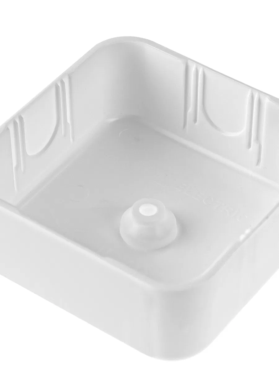 Коробка распаячная КР 50х50х20 ОП с клем. колодкой белая IP40 TDM SQ1401-0202