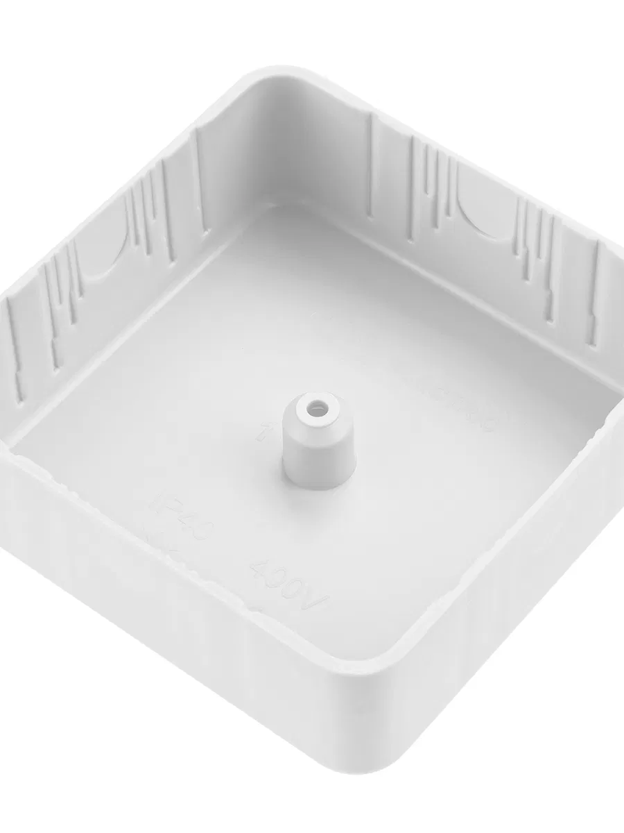 Коробка распаячная КР 75х75х28 ОП белая, IP40, инд. штрихкод TDM SQ1401-0905