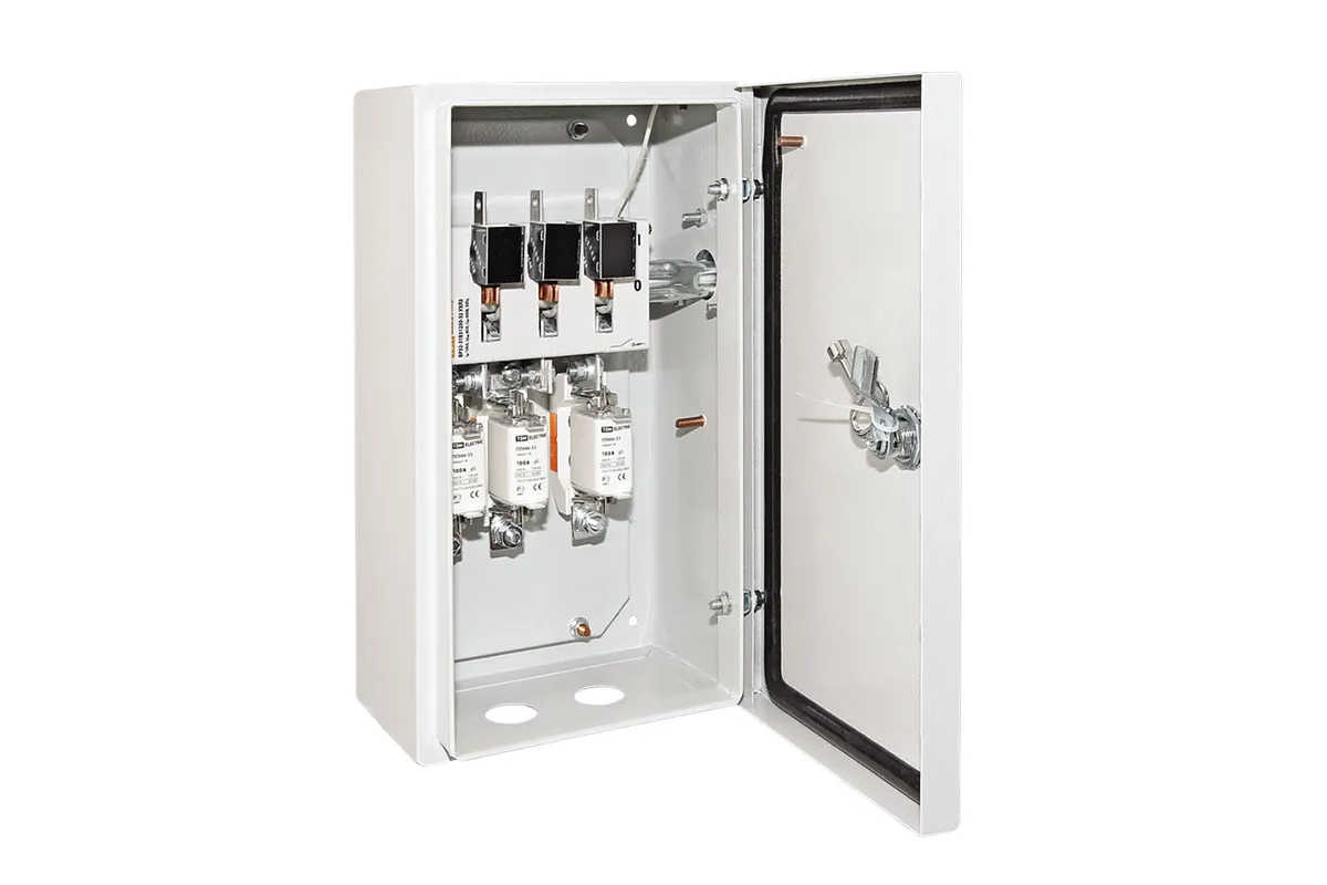 Ящик с рубильником и предохранителями ЯРП-400А IP54 (с ППНН) TDM SQ1602-0003