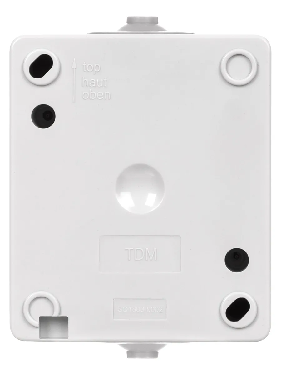 Выключатель 2-кл. открытой установки IP54 10А серый "Вуокса" TDM SQ1803-0002