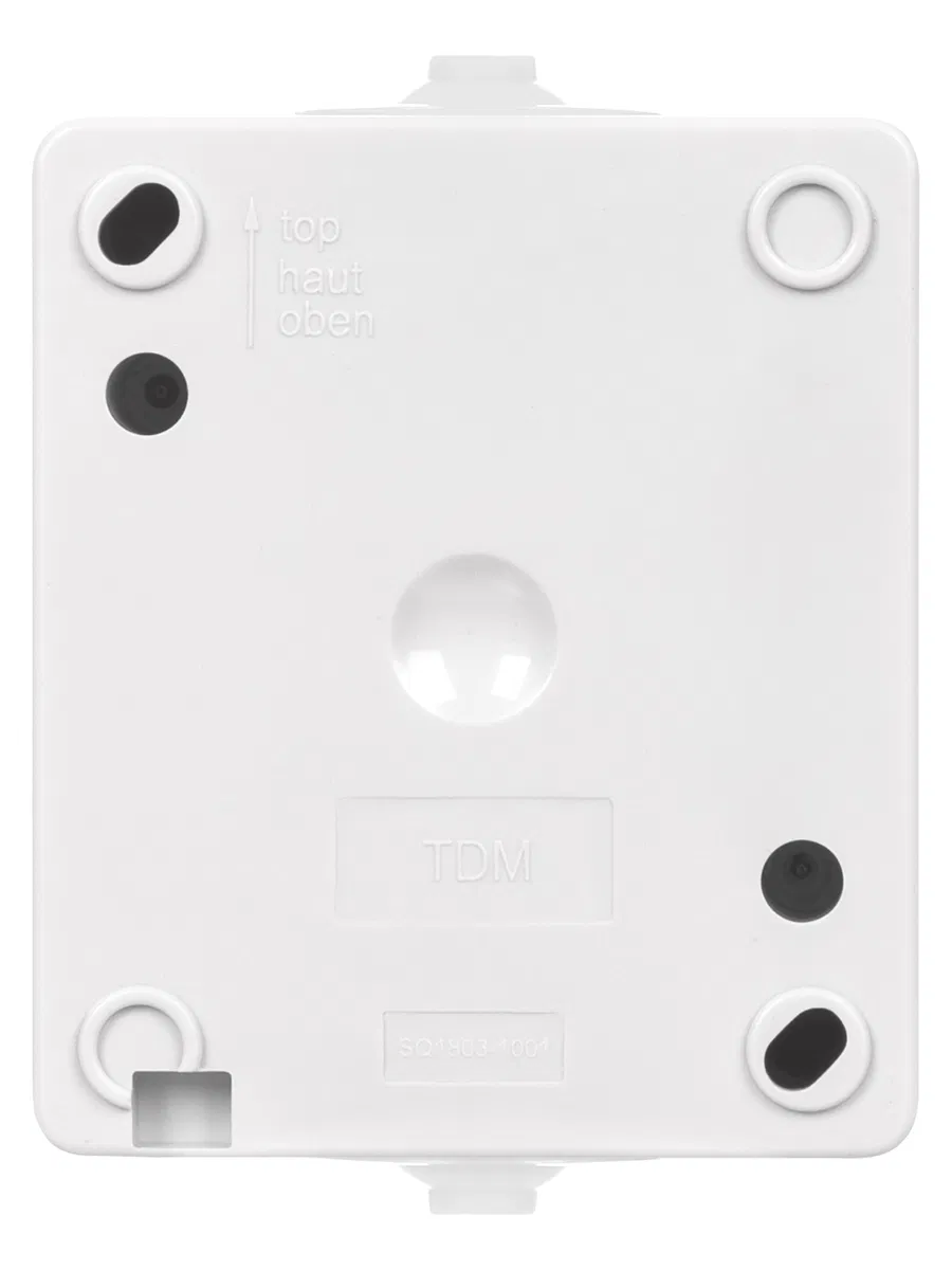 Выключатель 1-кл. открытой установки IP54 10А белый "Вуокса" TDM SQ1803-1001