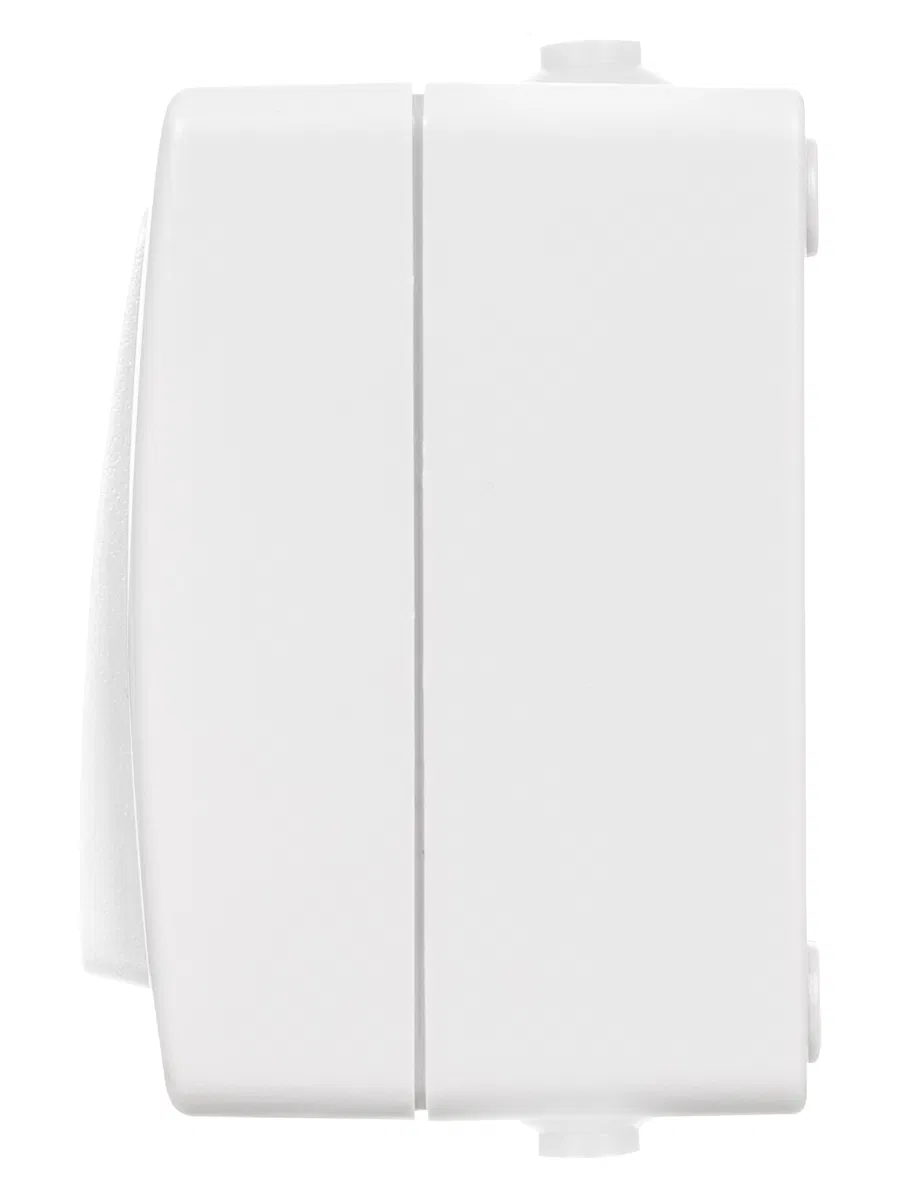 Выключатель 2-кл. открытой установки IP54 10А белый "Вуокса" TDM SQ1803-1002