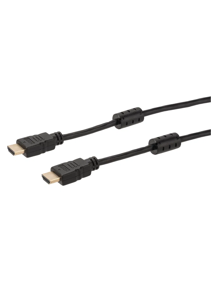 Кабель "АВК 3" HDMI - HDMI, v2.0, позолоченные контакты, с ферритами, 1,5 метра, TDM SQ4040-0003