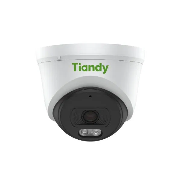 Видеокамера IP Turret 4мпх 2.8мм с микрофоном POE/12V LED/IR TC-C34XN I3W/E/Y/2.8mm/V4.2 Tiandy 00-01021223