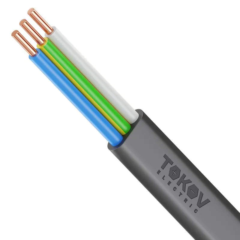 Кабель TOKOV ELECTRIC ВВГ-Пнг(А)-LS 3х2.5 ОК (N PE) 0.66кВ (м) УТ000028391 TOKOV ELECTRIC КПП