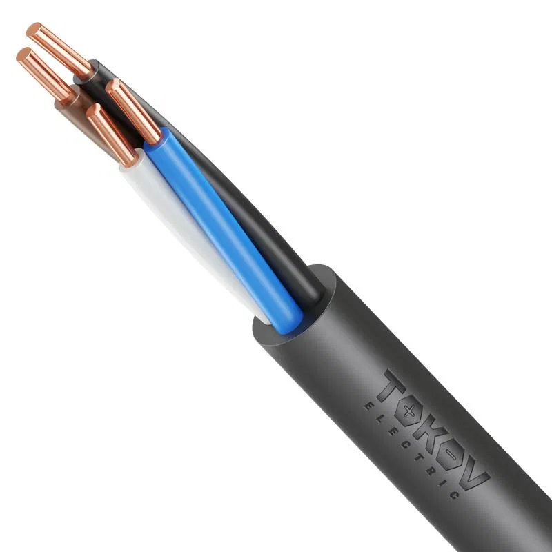 Кабель TOKOV ELECTRIC ВВГнг(А)-LS 4х2.5 ОК (N) 0.66кВ (уп.100м) УТ000028597 TOKOV ELECTRIC КПП
