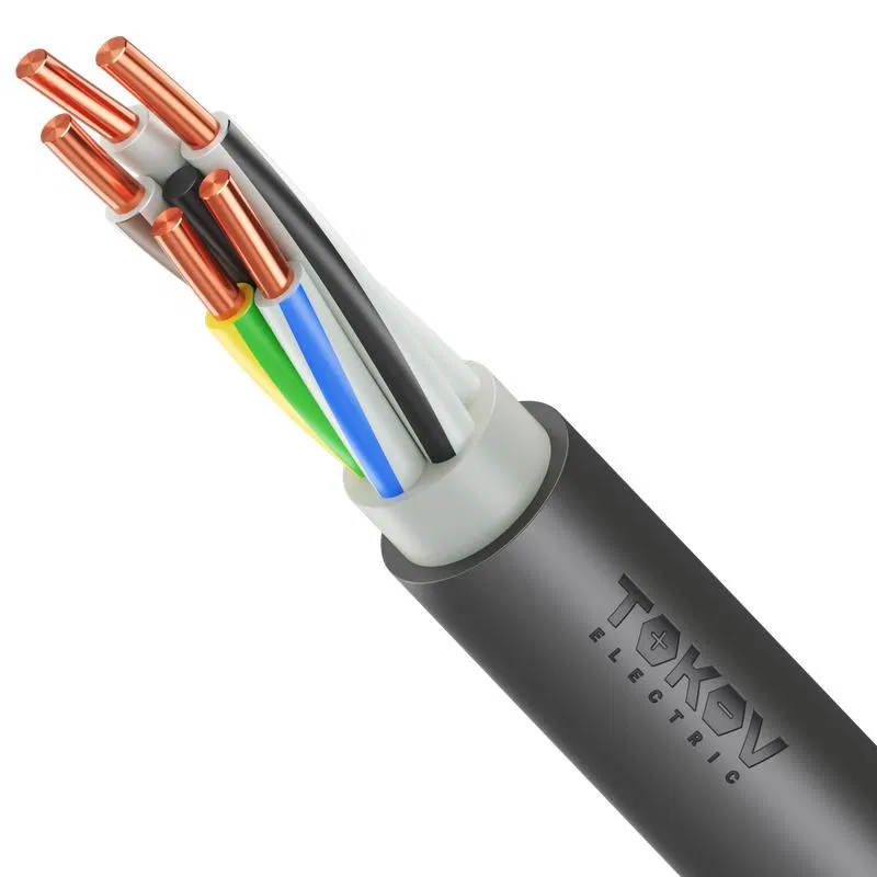Кабель TOKOV ELECTRIC ВВГнг(А)-LSLTx 5х10 ОК (N PE) 1кВ (м) УТ000030607 TOKOV ELECTRIC КПП