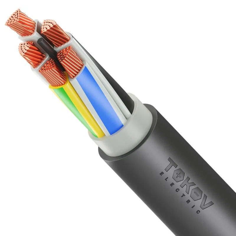 Кабель TOKOV ELECTRIC ВВГнг(А)-LSLTx 5х50 МС (N PE) 1кВ (м) УТ000030611 TOKOV ELECTRIC КПП