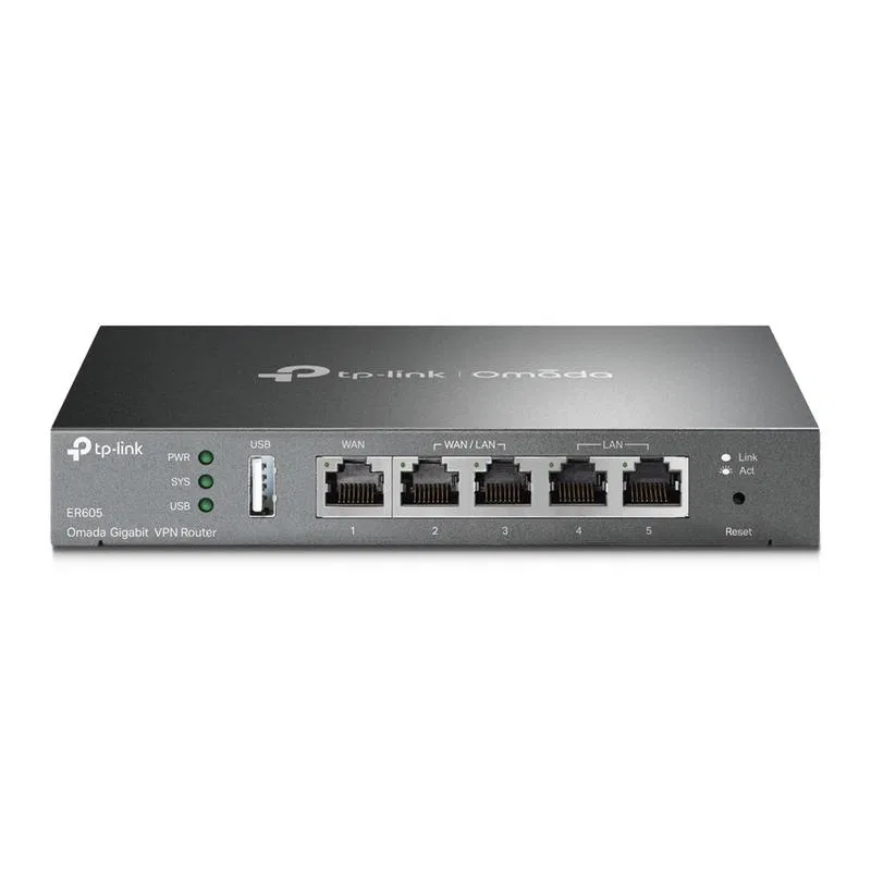 Маршрутизатор ER605 (TL-R605) SafeStream гигабитный Multi-WAN VPN TP-Link 1846462