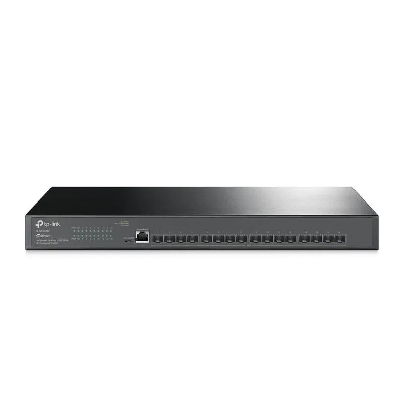 Коммутатор TL-SX3016F JetStream управляемый уровня 2+ на 16 портов SFP+ 10GE TP-Link 1871285