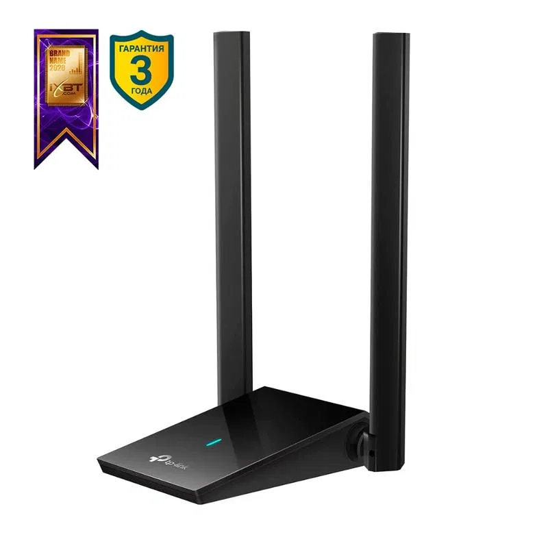Адаптер Archer TX20U Plus AX1800 двухдиапазонный Wi-Fi 6 USB высокого усиления TP-Link 1915616