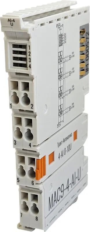 Блок ВВ MAC9-4-AI-U Тракт-Автоматика 901-009