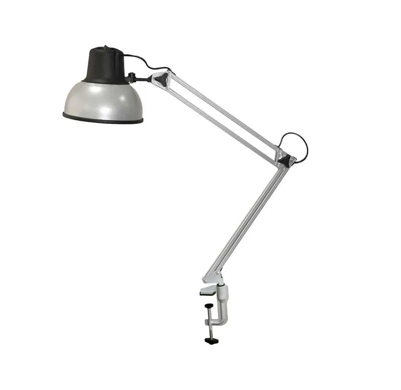Beta-K desk lamp on clamp 60W without lamp LON E27 silver Transvit 000000000086
