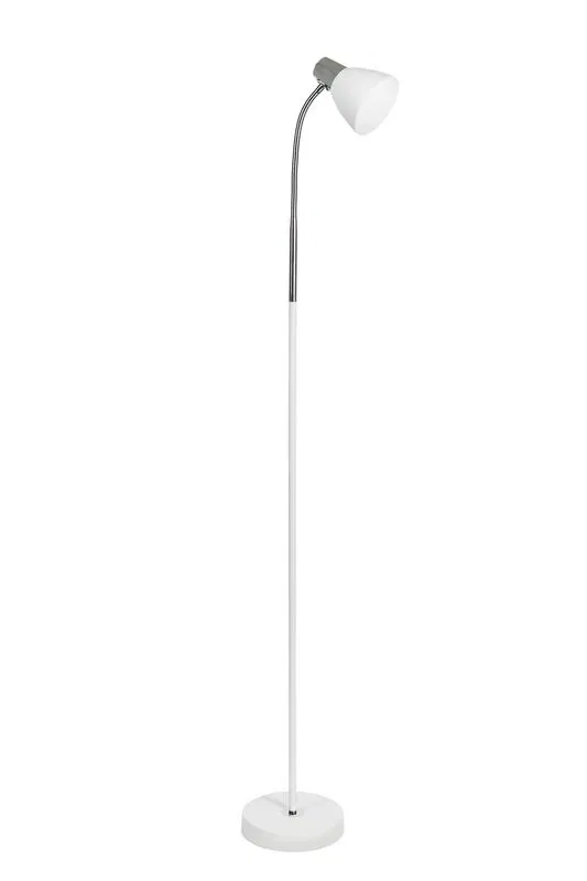 Светильник напольный РУНА/торшер 40Вт 220В ЛОН Е27 без лампы бел. Трансвит 49268