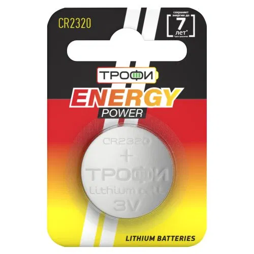 Lithium battery CR2320-1BL (blister 1pc) Trofi B0003651