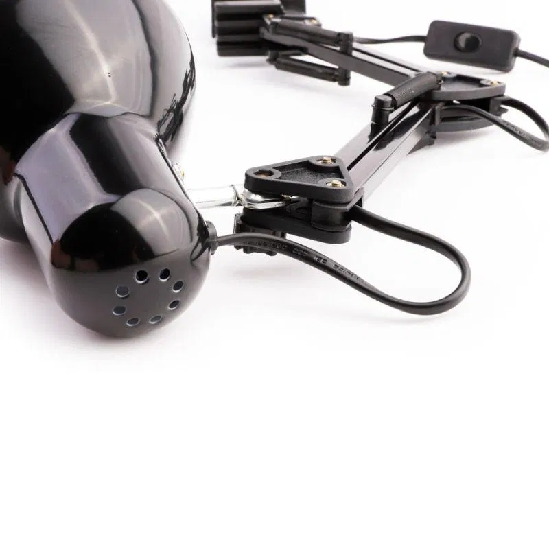 Desk luminaire UF-312P S02 230V 60W clamp black Ultraflash 12895