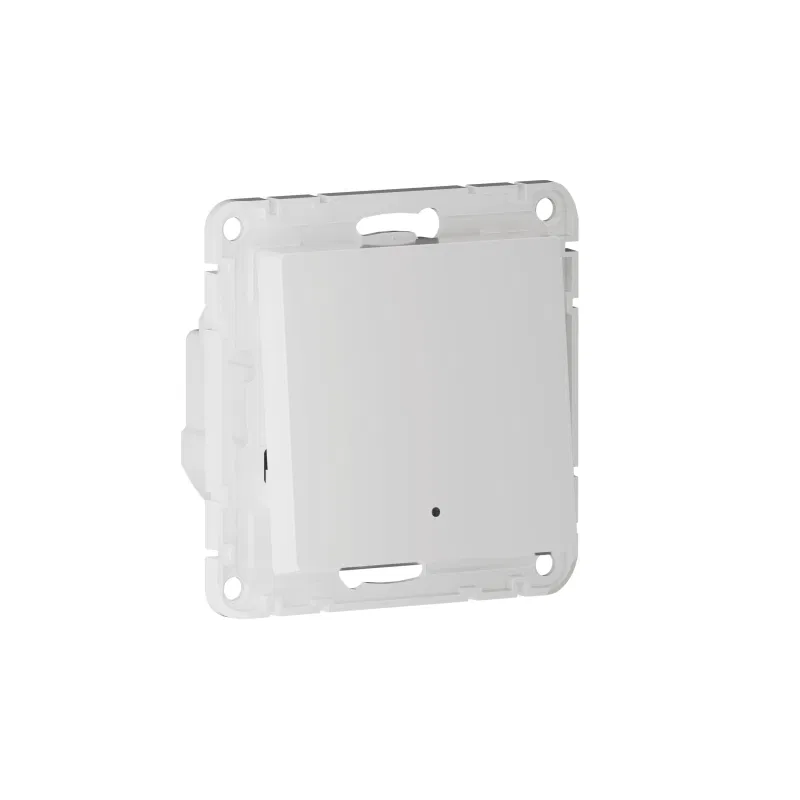 Выключатель 1-кл. СП ATLASDESIGN SMART 10А IP21 Zigbee сх.1 L(N) с опциональной нейтралью механизм бел. Умный дом Sber & SE ATN000115Z Умный дом Sber & Systeme Electric