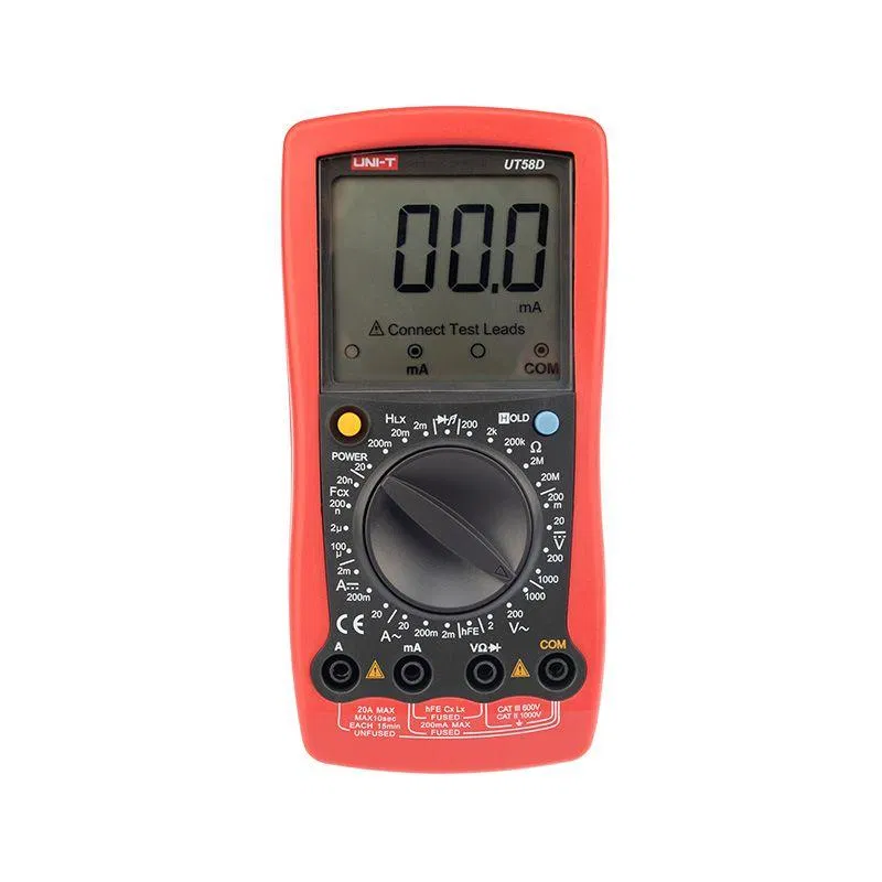 UT 58D UNI-T 13-1024 Universal Multimeter