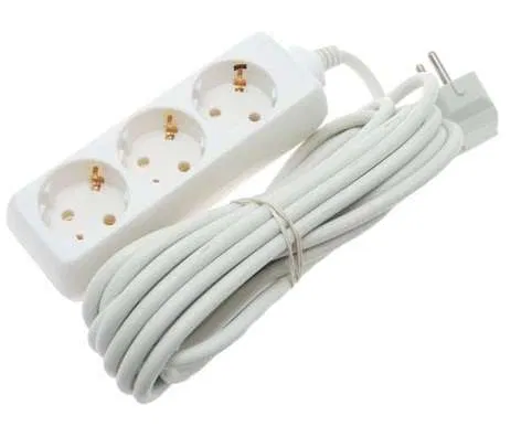 Удлинитель 3х5м с заземл. 16А IP20 Standart S-GCD3-5 Uniel 02892