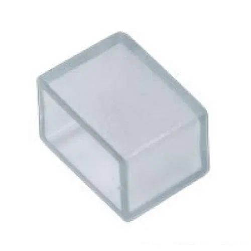 Зажим изолирующий UCW-K14 CLEAR 005 POLYBAG (заглушка) для светодиодной ленты 5050 14-16мм прозр. (уп.5шт) Uniel 10836
