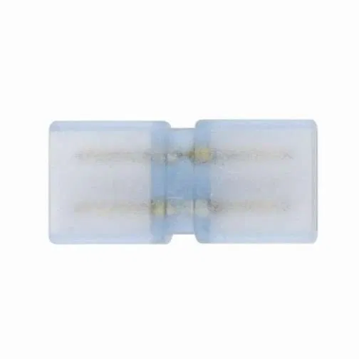 Соединитель контактный прямой UTC-K-12/A67-NNN CLEAR 025 POLYBAG для светодиодных лент 220В 10х7мм 2 контакта прозр. (уп.25шт) Uniel UL-00000868