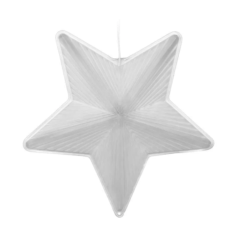 Гирлянда светодиодная "Звезда" ULD-H4748-045/DTA MULTI IP20 STAR 45led 47х48см красн. зел. син. свет UNIEL UL-00001404