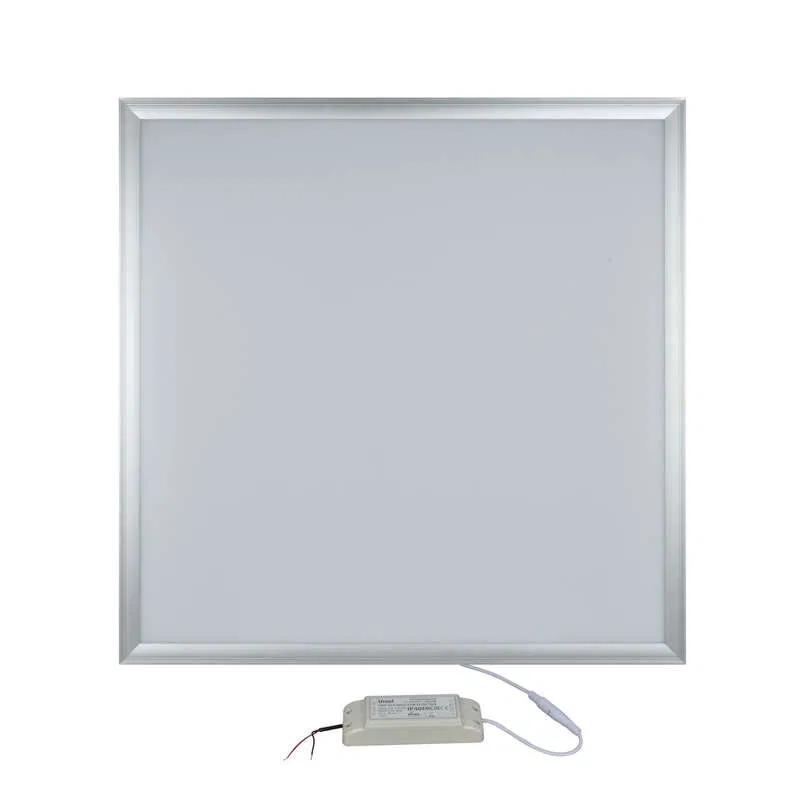 Светильник светодиодный ULP-6060-42W/NW EFFECTIVE SILVER 42Вт 4000К офисный потолочный встраив. опал. рассеив. с источником питания серебр. Uniel UL-00001794