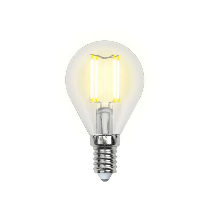 LED lamp LED-G45-6W/WW/E14/CL GLA01TR clear Uniel UL-00002201