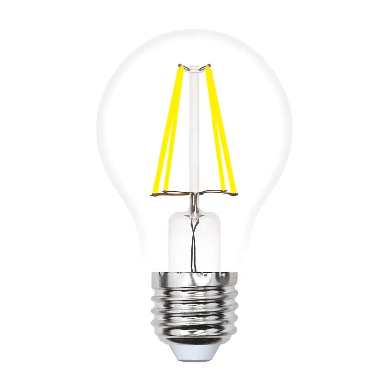 Лампа светодиодная LED-A60-7W/WW/E27/CL/MB грушевидная GLM10TR форма "А" прозр. Multibright свет теплый бел. 3000К 100-50-10 упак. картон Uniel UL-00002366