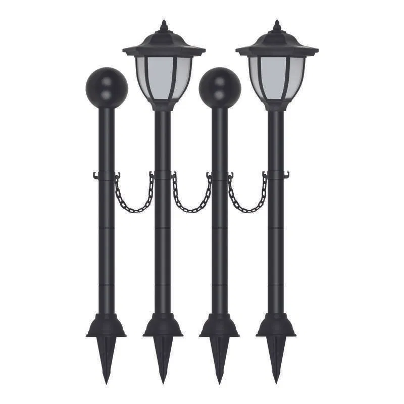 Garden lamp USL-S-181/PT720 LANTERN IP44 solar battery SET02 (pack of 2) Uniel UL-00003132