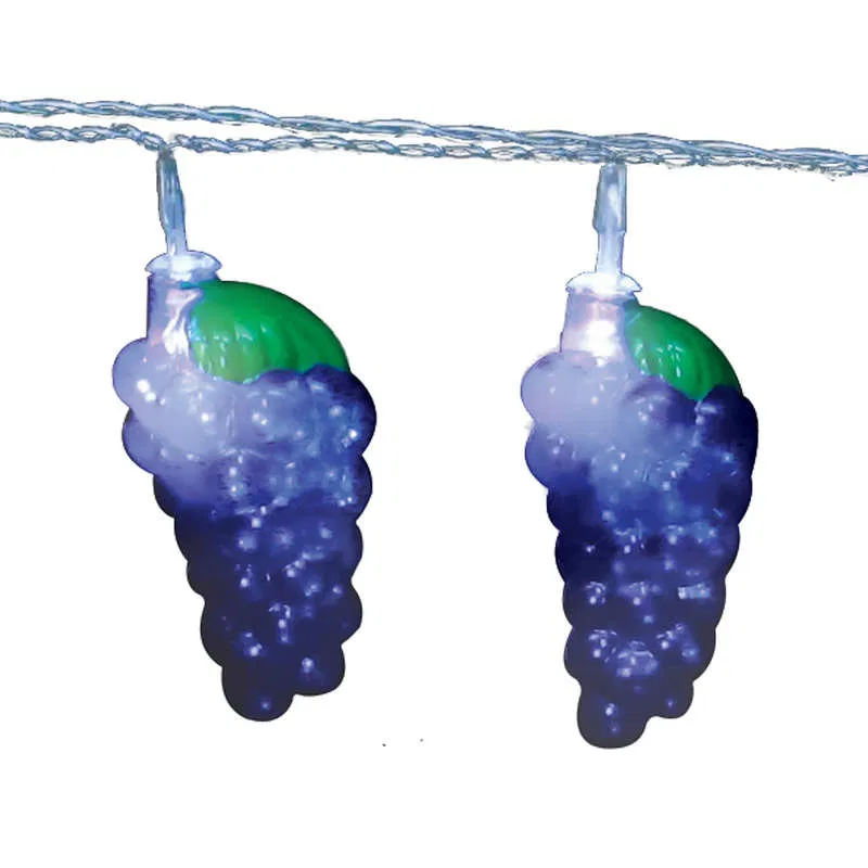 Uniel UL-00003392 LED 灯串 ULD-S0400-010/STB/2AA WHITE IP20 GRAPES 电池供电