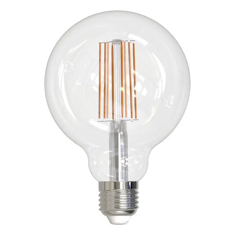 Лампа светодиодная LED-G95-15W/4000K/E27 /CL PLS02WH 15Вт прозрачная 4000К нейтр. бел. (упак. картон) Uniel UL-00004865