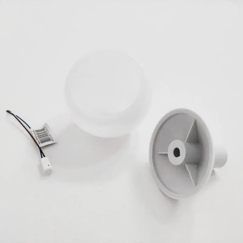 UFP-R80-N62-G4 OPAL-WHITE 装饰灯具制作套装：D80mm 乳白扩散器、带 D16mm 转管底座、G4 灯座。Uniel UL-00007484