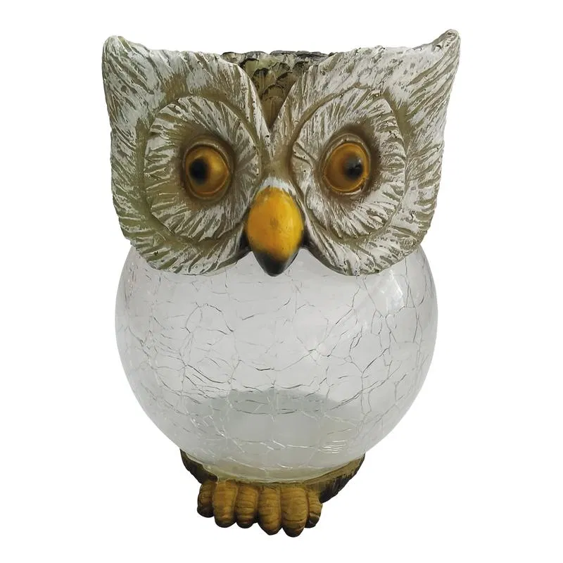Garden light USL-S-813/GT160 OWL solar powered 1 LED 4000K 1xAA Ni-Mh batt. in/out IP44 Uniel UL-00007867