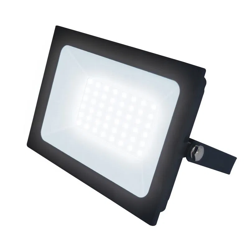 Прожектор светодиодный ULF-F21-50W/4000K IP65 200-250В BLACK бел. свет 4000К. черн. Uniel UL-00007960