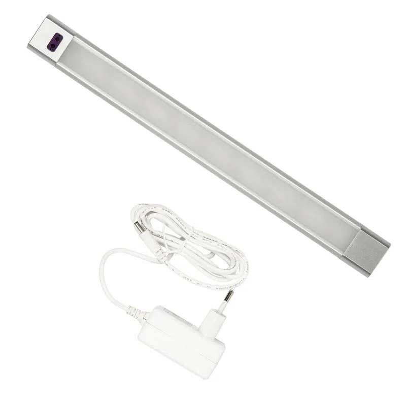 Светильник светодиодный ULI-F46-5W/2700-6000K/DIM SENSOR IP20 SILVER 400лм для мебели 300х30х11.5мм Uniel UL-00008282