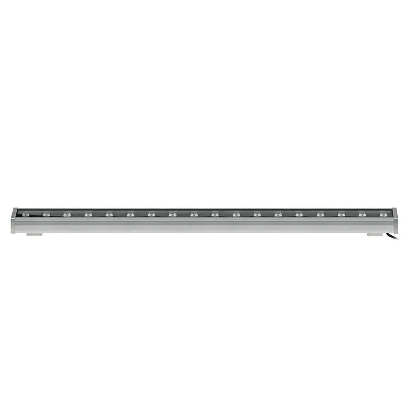 Прожектор светодиодный ULF-L53-18W/4000K/L100/45D 220В IP65 SILVER 4000К 1620лм линейный 1000мм бел. свет алюм. Uniel UL-00008508