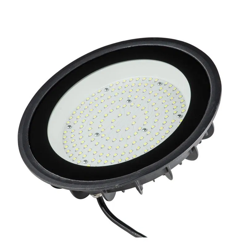 Светильник светодиодный ULY-U35C-150W/6500K IP65 Black 6500К угол 120град. промышленный Uniel UL-00009108