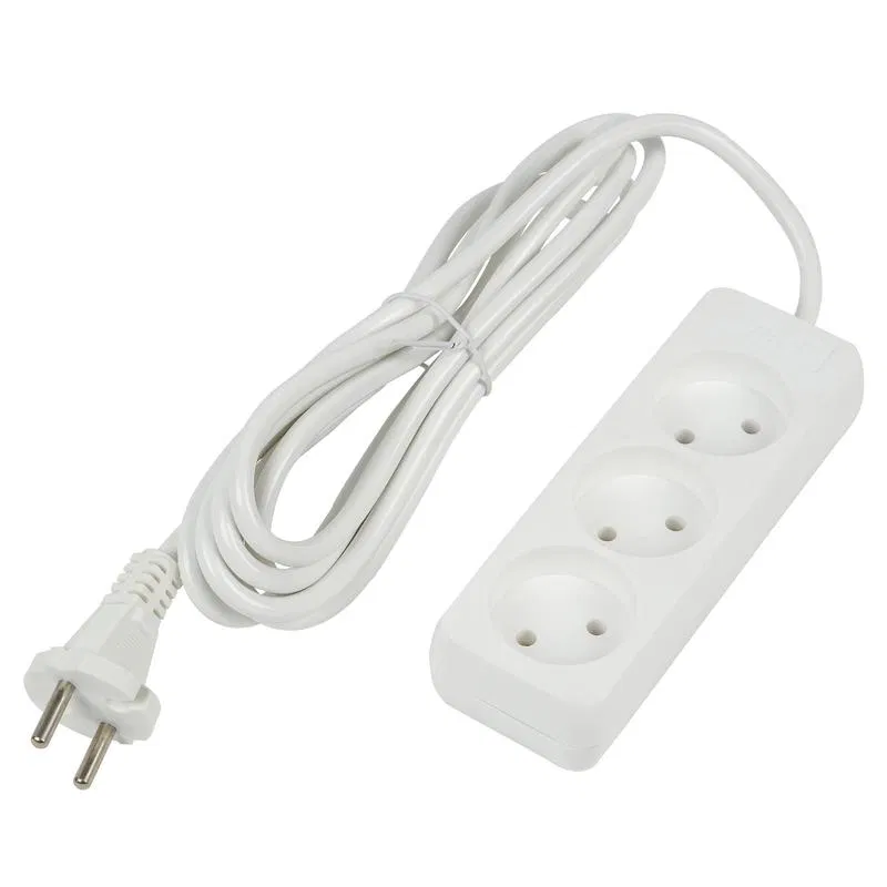 3x3m 无接地延长线 10A Ultra S-CU3-3 WHITE 白色 Uniel UL-00009982